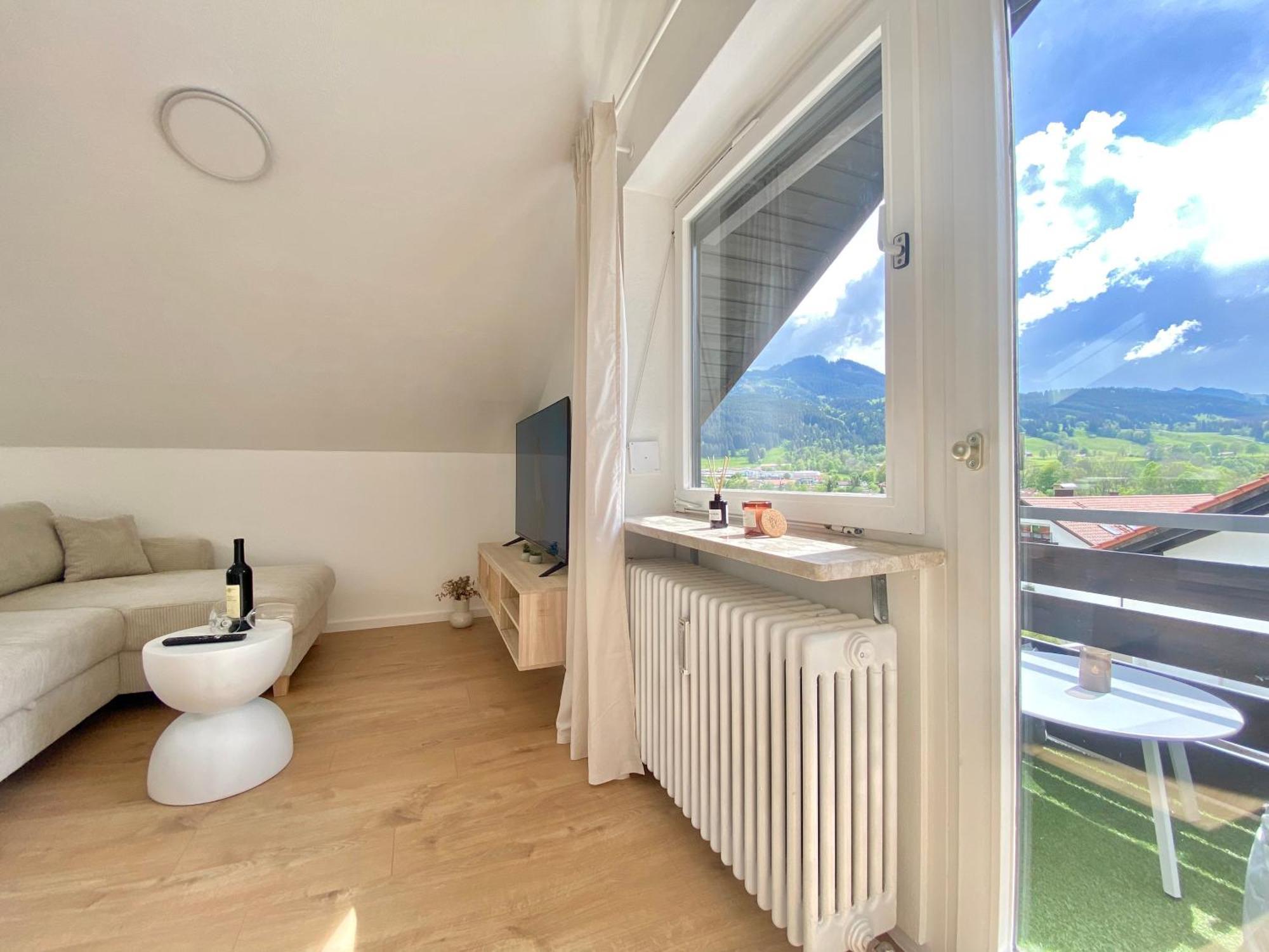Best Butler Alpspitz Apartment Kueche Parken Balkon ネッセルヴァンク エクステリア 写真